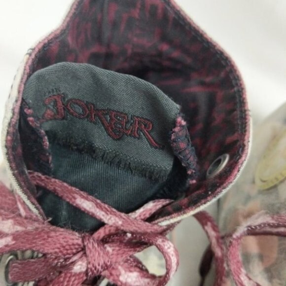 Converse TM & DC Comics Joker High Top Sneakers 11 - Picture 5 of 8